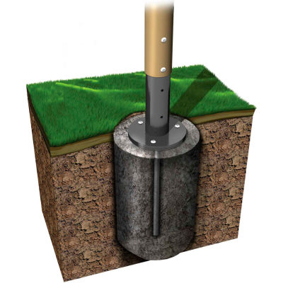 Inground Kit; for UPlay Today™ Carson's Canyon Commercial Playground Playset