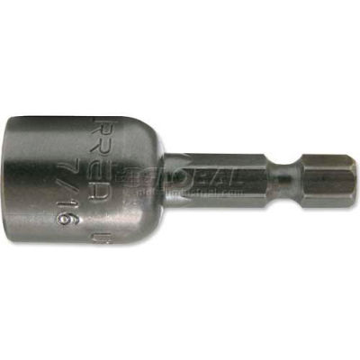 Urrea SAE Heavy-Duty Magnetic Power Nut Driver, 10520X, 1/4" Drive, 5/16" Tip, 2 9/16" Long