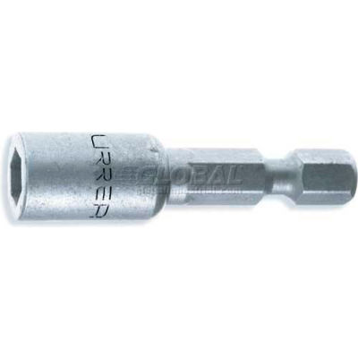 Urrea SAE Power Nut Driver, 10560, 1/4" Drive, 1/4" Tip, 1 7/8" Long