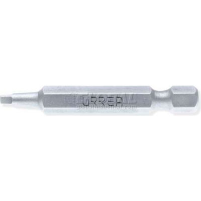 Urrea Industrial Grade Square Recess Power Bit, 13058, #3 Tip, 1-15/16" Long