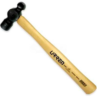 Urrea Ball Pein Hammer, 1308PN, 12-3/8"L, 8 Oz, Black Finish Head