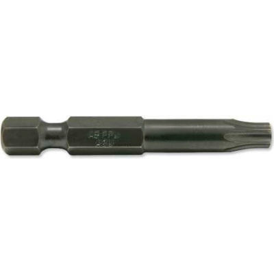 Urrea Heavy Duty Torx Power Bit, 16000X, 1/4 Hexagon, T7 Drive, 1-15/16" Long