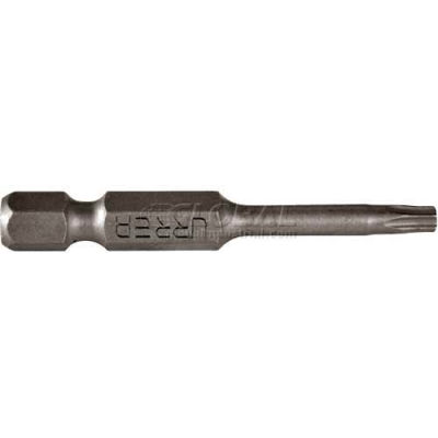 Urrea Industrial Grade Torx Power Bit, 16625, 1/4 Hexagon, T25 Drive, 6" Long