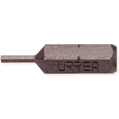 Urrea Hex Insert Bit, 24008, 1/4" Drive Size