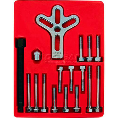 Urrea Harmonic Balancer Puller Set, 4205, 17 Pieces