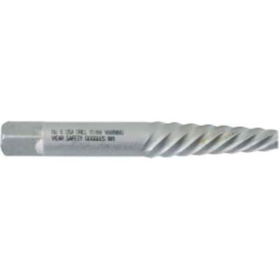 Urrea Spiral Flute Screw Extractor, 95003, 2-1/2" Long, 5-16-7/16" Screw/Nut Size