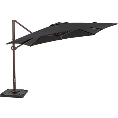 umbrella cantilever umbrellas globalindustrial grounds maintenance