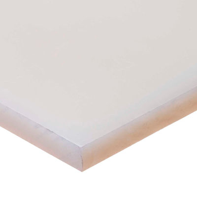 Polypropylene Plastic Sheet - 2" Thick x 16" Wide x 48" Long
