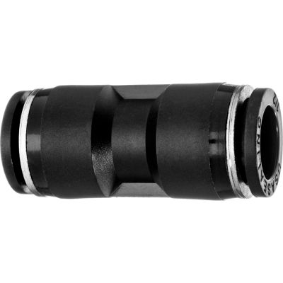 push connect od nylon tube fittings union fitting connector straight plastic value globalindustrial pkg qty
