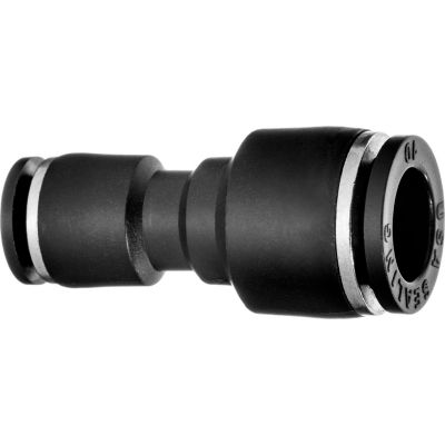 push connect plastic nylon tube od fittings reducer fitting straight globalindustrial 6mm 8mm pipe