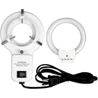 AmScope FRL8 8W Stereo Microscope Fluorescent Ring Light