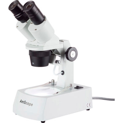 AmScope SE306R-AZ 20X-80X Binocular Stereo Microscope with Dual Halogen Lights