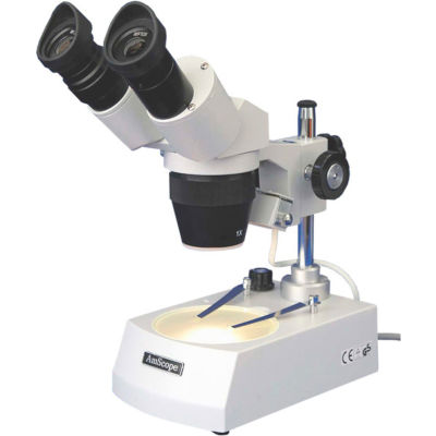 AmScope SE308-P 20X-40X 360-Degree Swiveling Binocular Stereo Microscope