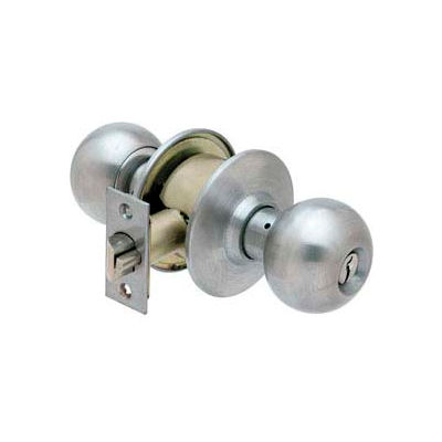 Ultra Hardware Lock Storeroom Ball Knob Ss K/D - Pkg Qty 6