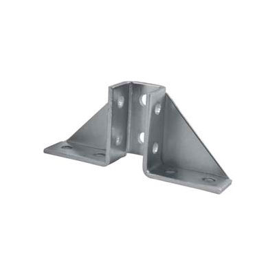 Unistrut 1-5/8" Wing Shape Fitting P2348eg, Electro-Galvanized - Pkg Qty 10
