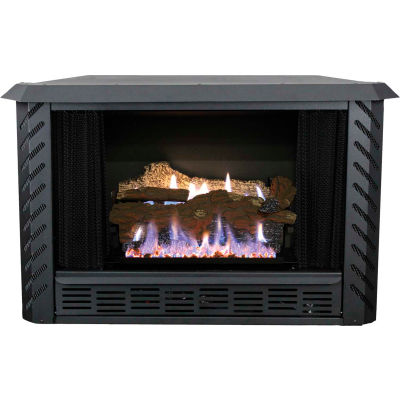 Ashley Vent Free Natural Gas Firebox AGVF340N, 34000 BTU, 1200 Sq. Ft.