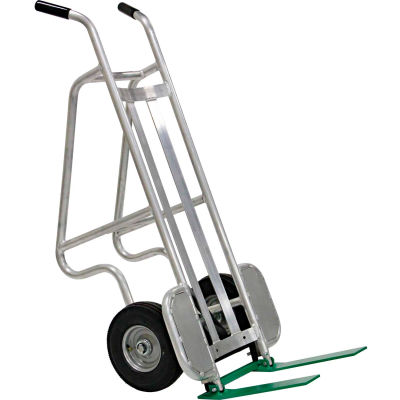 Valley Craft® Aluminum Deep Frame Mini Pallet Truck Penumatic Wheels F84906A
