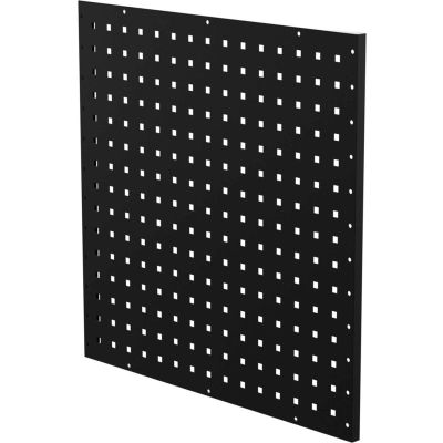 Valleycraft® Collectors Edition Garage Pegboard Wall Panel - 24"W x 24"H x 0.75"D - BK - Pkg Qty 2