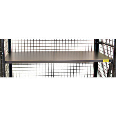48" x 24" Metal Shelf F89718A4 for Valley Craft® Security Truck, Gray
