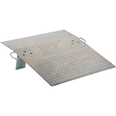 Aluminum Hand Truck Dock Plate AH-3636 - 36"W x 36"L - 700 Lb. Cap.