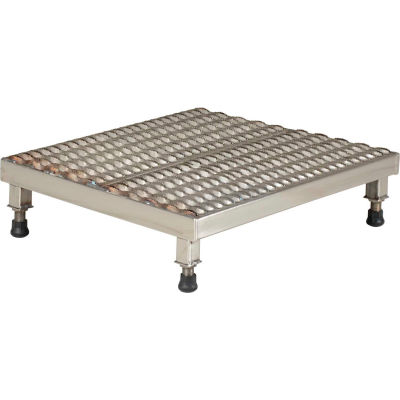 Adjust Step-Mate Stand - Stainless Steel - AHW-L-2424-SS