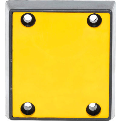 Plastic Face Molded Bumper B-1213-4PF - 12"W x 13"L x 4"H