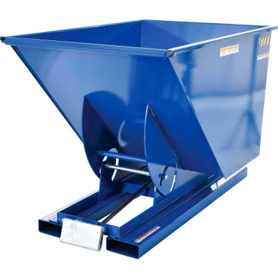 1 Cu. Yd. Self-Dumping Steel Hopper with Bump Release D-100-HD 6000 Lb.