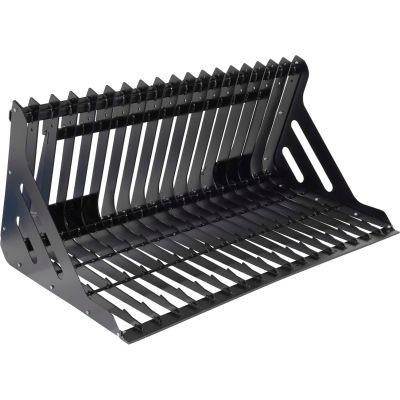Skid Steer Rock Grader - Low Profile 66" Wide