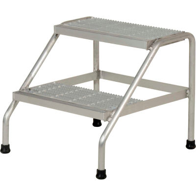 Aluminum Step Stand - 2 Step - SSA-2-KD