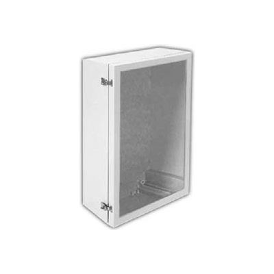 Vynckier ANB4032PL ARIA 40" X 32" Non-Metallic Enclosure, Bonded Window, Padlockable Latches