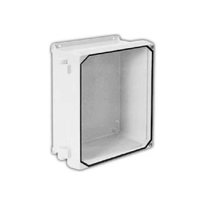 Vynckier CVJ1816NHW CVJ 18" X 16" Non-Metallic Enclosure Clearview Window/2 Corner Screws