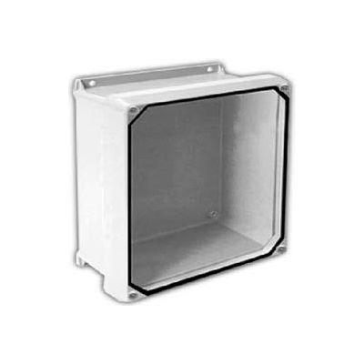 Vynckier CVJ606W CVJ 6" X 6" Non-Metallic Enclosure, Clearview Window, 4 Corner Screws
