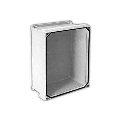 Vynckier CVJ806W CVJ 8" X 6" Non-Metallic Enclosure, Clearview Window, 4 Corner Screws