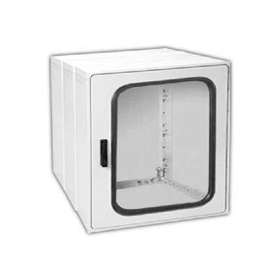 Vynckier PSG3030E2A POLYSAFE 30" X 30" Non-Metallic Enclosure, 2 Extension, 1 Gasket Window Door
