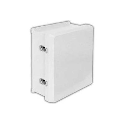 Vynckier VJ1210NHWLL2 VJ 12" X 10" Non-Metallic Enclosure, Non-Metallic Hinge, 2 Twist Latches