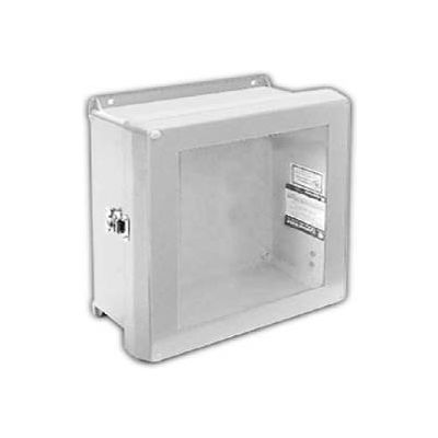 Vynckier VJB606NHWLL1 VJB 6" X 6" Non-Metallic Enclosure/Bonded Window/1 Twist Latch