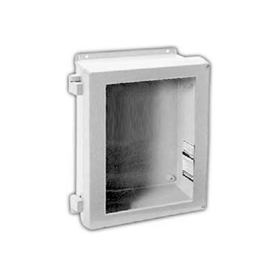 Vynckier VJB806NHW VJB 8" X 6" Non-Metallic Enclosure, Bonded Window, Non-Metallic Hinge, 2 Screws
