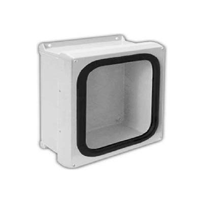 Vynckier VJG606HW VJG 6" X 6" Non-Metallic Enclosure, Gasket Window, Hinge, 2 Corner Screws