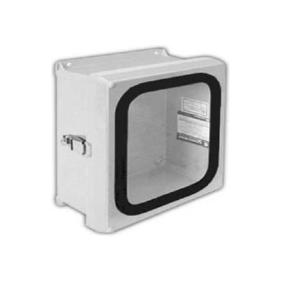 Vynckier VJG606NHWPL1 VJG 6" X 6" Non-Metallic Enclosure/Gasket Window/1 Padlockable Latch