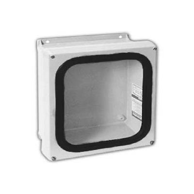 Vynckier Vjg606w Vjg 6" X 6" Non-Metallic Enclosure, Gasket Window, 4 Corner Screws - Min Qty 2