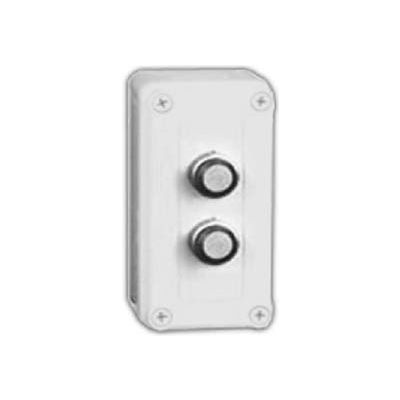 Vynckier Vm533-Pbm2 Vm 5" X 3" X 3" Non-Metallic Enclosure, Two 22.5mm Push Button Holes - Min Qty 3