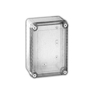 Vynckier Vm754ct Vm 7" X 5" X 4 Non-Metallic Enclosure, Transparent Cover - Min Qty 3
