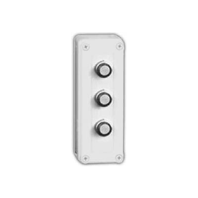 Vynckier Vm933-Pbs3 Vm 9" X 3" X 3" Non-Metallic Enclosure, Three 30.5mm Push Button Holes-Min Qty 3