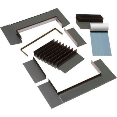 VELUX Step Flashing Skylight EDLC060000B, Aluminum, 5-1/4"L X 36"H X 15-3/4"D