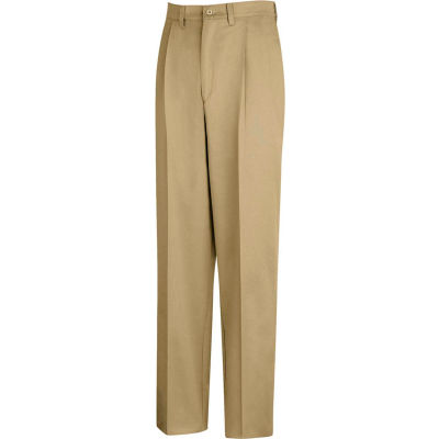 red kap double knee work pants
