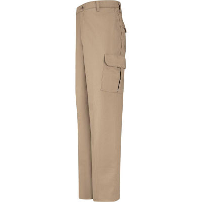 Red Kap® Men's Cotton Cargo Work Pant Khaki 36 X 30 - PC76