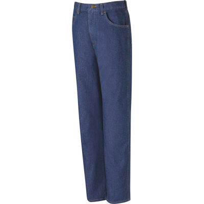 Red Kap® Men's Relaxed Fit Denim Jean 31x32 Indigo PD60