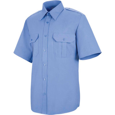 Horace Small Sentinel® Unisex Basic Security Short Sleeve Shirt Medium Blue SSXL - SP66