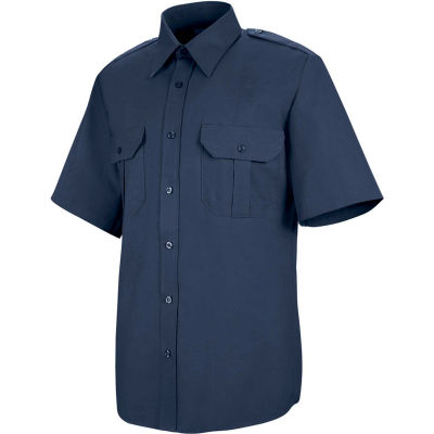 Horace Small Sentinel® Unisex Basic Security Short Sleeve Shirt Navy SSM - SP66