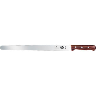 Victorinox 14 Ham Slicer Knife, Straight Edge, Rosewood Handle 40147
